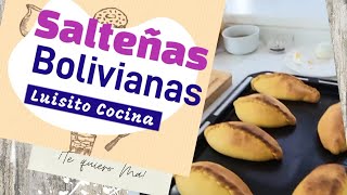 SALTEÑAS BOLIVIANAS JUGOSAS 😋👍receta paso a paso [upl. by Dearr]