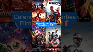 Calendrier des sorties Marvel  film marvel cinema [upl. by Haidabej]