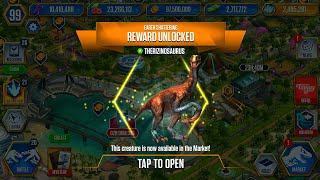 THERIZINOSAURUS UNLOCK DEFEAT 10 OPPONENTS  HT GAME [upl. by Ecirtnahc]