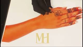 Cilaan qurux bdn o fudud  a simple and beautiful henna design [upl. by Carmelo]