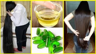 Vitamin E Oil for Double Hair ReGrowth Formula  Get Long and Thicken Hair Super Fast Way [upl. by Seaver159]