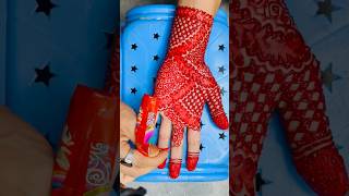 কটনবার দিয়ে আরো একটি সহজ মেহেদী ডিজাইন youtubeshorts shorts mehndi [upl. by Karame]