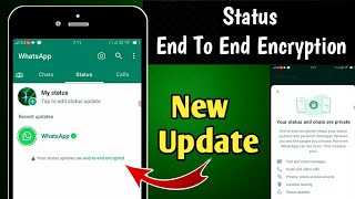 Whatsapp Status End To End Encryption Update  TAMIL REK [upl. by Colis]