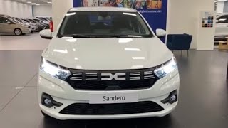 2024 Dacia Sandero  Interior Exterior and Sound [upl. by Epoh342]