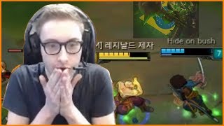 Bjergsen  Faker Synergy  Korean Bootcamp  Mordekaiser 1 Hit Penta   Best of LoL Streams 195 [upl. by Htebzil]