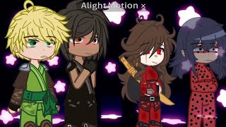 Ninjago react to Kai as MarinettemlbninjagoKai femAdrienetteCole as Adrien🔥🐞 [upl. by Winthrop]