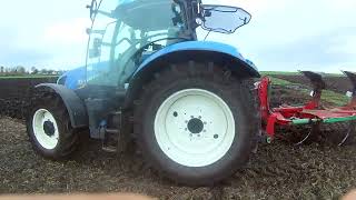 Amortyzacja osi po 2 modyfikacji V2 New Holland T6155 amp Agro Masz PO4R [upl. by Walford885]