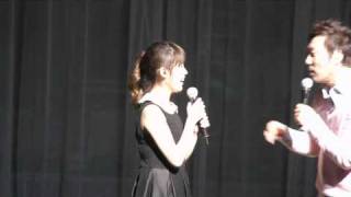 110423 IU 아이유 duets with Lee Moon Sae fancam [upl. by Aihselat864]