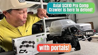 Axial SCX10 Pro Comp Crawler Project build  Low CG Belly Dragger rc crawler from Axial [upl. by Anerbas]