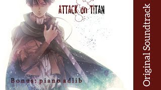 Attack on Titan Original Soundtrack I  Bonus piano adlib  High Quality  Hiroyuki Sawano [upl. by Aicenek]