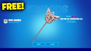 How to Get the FNCS Pickaxe for FREE in Fortnite [upl. by Darrin]