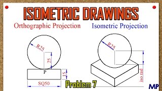 Isometric Views Problem 7 [upl. by Anica]