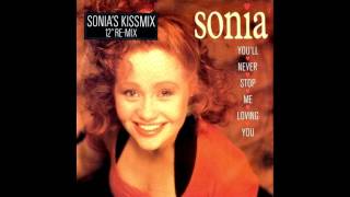 Sonia Youll never stop me loving you Sonias Kiss Mix 1989 [upl. by Inig127]