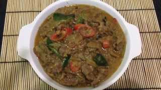 ฺBroken Bone Bean Curry With Beef Recipes แกงฝักเพกา อีกา [upl. by Haynes]