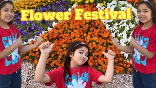 Aayat Arif  Flower Festival  vlog [upl. by Thetos74]