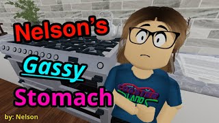 Nelsons Gassy Stomach  Roblox Fart Animation [upl. by Bekelja846]