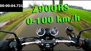 0100 acceleration Kawasaki Z900RS [upl. by Anayaran]