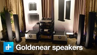 New Goldenear speakers and subwoofers  Ears On at CES 2016 [upl. by Ahsitram]