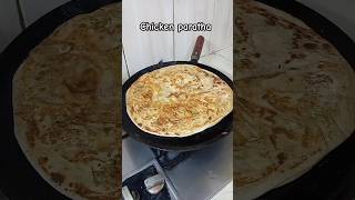 Chicken Paratha recipe Yummy paratha 😋 food minivolgs reels cooking viralfood [upl. by Bernardine595]