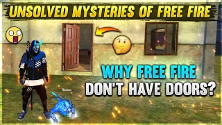 FREE FIRE ME DOORS🚪KYU NAHI HAI 🤔 FREE FIRE MYSTERIOUS FACTS 🤯 [upl. by Aguie658]