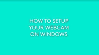 How To Setup Your Logitech Webcam on Windows [upl. by Sassan674]