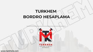 TURKHEM Bordro Hesaplama Nasıl Yapılır [upl. by Bidle]