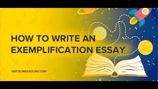 How to write Examples Essay Part 1 [upl. by Marlowe474]