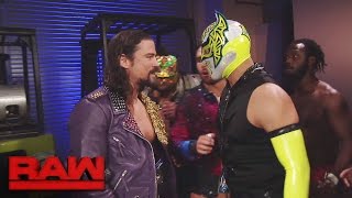 Chaos erupts among the Cruiserweights Raw Nov 14 2016 [upl. by Nallad454]