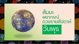 วันพุธดวงรายสัปดาห์ 1724 ตุลาคม 2566 ดูดวงส่วนตัวทักแชทเพจ facebook ส้มมะพยากรณ์ [upl. by Yruama]