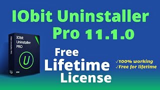 IObit Uninstaller Pro 11 License Key  NO CRACK Latest 2022 [upl. by Fanchet370]