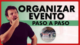 🚴CÓMO ORGANIZAR Un Evento Deportivo PASO A PASO [upl. by Hares]