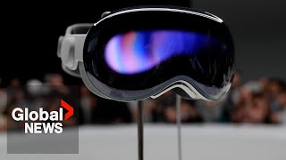 Apples new augmented reality headset a gamble on struggling VR industry quotA lot of potentialquot [upl. by Yras]