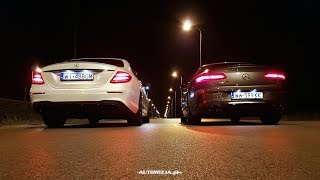 Mercedes E43 AMG vs Mercedes E53 AMG sound battle [upl. by Helm118]