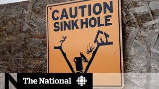 State of emergency evacuations declared as Sechelt BC sinkholes threaten neighbourhood [upl. by Latin]