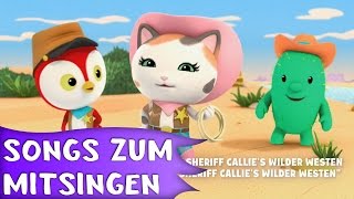 Sheriff Callies Wilder Westen  Intro  Tolle Songs zum Mitsingen  bei DISNEY JUNIOR [upl. by Safoelc786]