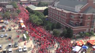 First Oklahoma State Football Walk of 2013 [upl. by Nidnal]