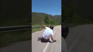 Gas ⛽️🔥  Downhill Skate Crash [upl. by Knick783]