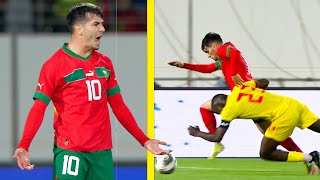 Brahim Diaz first match for Morocco براهيم دياز أول مباراة [upl. by Bobine]