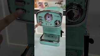 Baumann Living  Retro Espresso How to use [upl. by Jasen90]