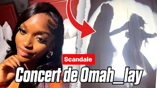 concert de omahlay  elle détruit 7 ans de relation en humiliant son mec au concert [upl. by Lorrimor]