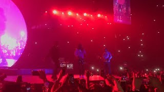 Travis Scott Young Thug and Quavo “pick up the phone” Live  Astroworld Tour [upl. by Adnouqal222]