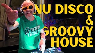 NU DISCO amp GROOVY HOUSE MIX  Disco funky music at the American Bar [upl. by Anemij]