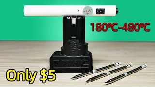 How to make a HAKKO T12 soldering iron Adjustable temperature only 5 [upl. by Rothmuller]