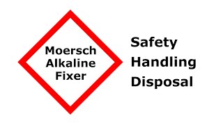 Moersch ATS Alkaline Rapid Fixer Safety Handling Disposal [upl. by Rexana411]