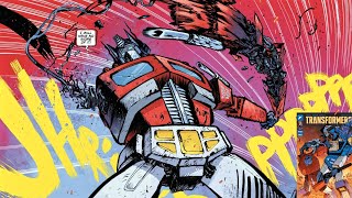 Daniel Warren Johnsons TRANSFORMERS 3 Im Basically ORDERING You To Buy This Comic Book [upl. by Ahsila]