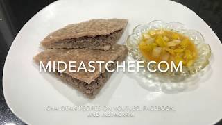 Large Iraqi KubbaKubba MosulBulgur Meat Pie [upl. by Archle]