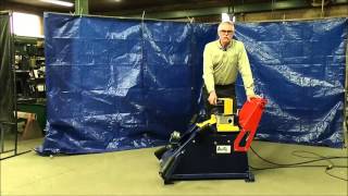 Butty Mfg Sw150 Side Wall Tire Cutter Description [upl. by Gardner]