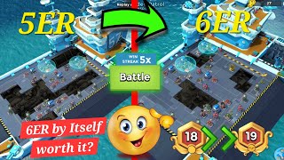 Going 6ER WITHOUT any Nodes Unlocked 🔓 boombeach boombeachwarships [upl. by Eahsed204]