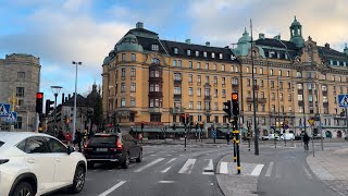 Sweden 🇸🇪 Stockholm driving tour 4k Östermalm 2024 driving [upl. by Haiasi593]