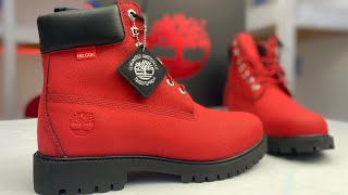 Timberland Helcor Red Unboxing [upl. by Scoles]